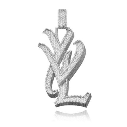 YVL-PLAYBOI Pendant S925 Hand-set Moissanite custom pendant high quality Gift waterproof