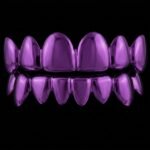 SSS Color way custom multi color grillz Enamelelectropating color gold grillz Perm/Deep Cut set S925filled 14k solid gold grillz Molded oral tooth gemsaccessorries - Image 3