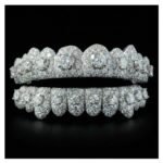 SSS Galaxy set Honeymoon diamond pointers Round cutWS Moissanite diamonds Perm/Deep Cut set S925 filled14k solid gold grillz Molded oral tooth gems accessorries - Image 2