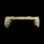 SSS Custom Icedout Bar fangs WVS Moissanite diamondsset S925 Filled 14k solid dental gold customized moldedTooth Gem Oral accessories. - Image 4