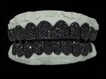 SSS Honeycombs colors diamond grillz set vwvs diamondcut multi color WVS Moissanite diamonds Perm/Deep Cutset S925 filled 14k solid gold grillz Molded oral toothgems accessorries