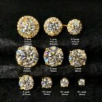 925 Silver 4-Prong Round Cut 0.1ct-2ct Moissanite Stud Earrings GRA Certified - Image 5